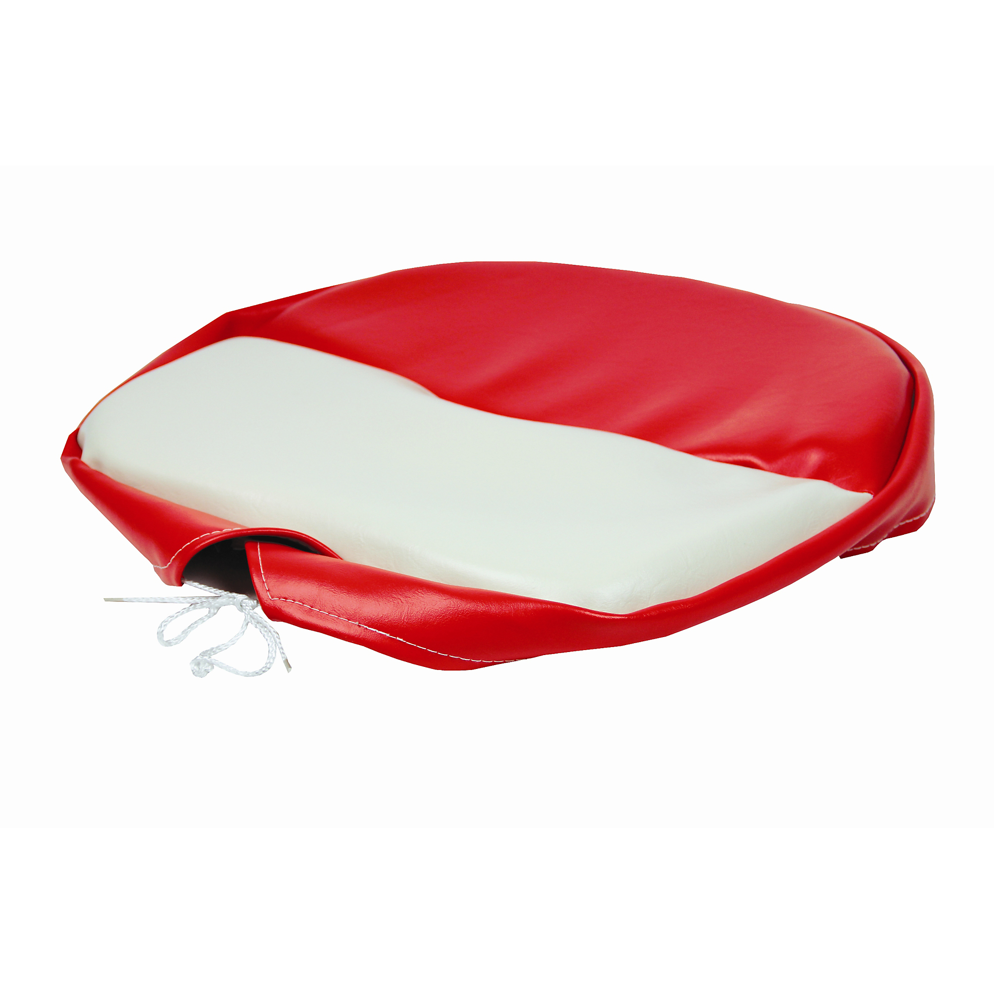 Black Talon Seats, DELUXE PAN SEAT CUSHION - RED/WHITE, Model# 503000RW